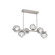 Luna LED Chandelier in Beige Silver (404|PLB0095-T6-BS-ZC-001-L3)