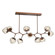 Luna LED Chandelier in Burnished Bronze (404|PLB0095-BC-BB-ZA-001-L1)