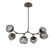 Luna LED Chandelier in Flat Bronze (404|PLB0095-BA-FB-FS-001-L1)