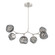 Luna LED Chandelier in Beige Silver (404|PLB0095-BA-BS-FS-001-L3)