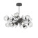 Luna LED Chandelier in Graphite (404|PLB0095-0D-GP-ZC-001-L1)