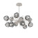 Luna LED Chandelier in Beige Silver (404|PLB0095-0D-BS-GS-001-L3)