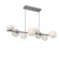 Gaia LED Chandelier in Classic Silver (404|PLB0092-T8-CS-WL-001-L3)