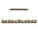 Mesa LED Linear Pendant in Flat Bronze (404|PLB0089-0E-FB-B-CA1-L1)