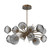 Mesa LED Chandelier in Flat Bronze (404|PLB0089-0D-FB-S-001-L3)