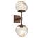 Luna LED Wall Sconce in Burnished Bronze (404|IDB0095-02-BB-ZA-L1)