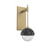 Cabochon LED Wall Sconce in Gilded Brass (404|IDB0093-01-GB-BC-L1)