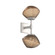 Mesa LED Wall Sconce in Beige Silver (404|IDB0089-02-BS-B-L1)