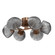 Mesa LED Flush Mount in Novel Brass (404|CLB0089-01-NB-S-L1)