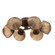 Mesa LED Flush Mount in Flat Bronze (404|CLB0089-01-FB-B-L1)