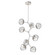 Luna LED Chandelier in Beige Silver (404|CHB0095-VB-BS-GC-001-L3)