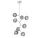 Luna LED Chandelier in Beige Silver (404|CHB0095-VB-BS-FS-001-L3)