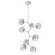 Luna LED Chandelier in Beige Silver (404|CHB0095-VB-BS-FC-001-L1)