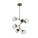 Luna LED Chandelier in Flat Bronze (404|CHB0095-VA-FB-GC-001-L3)
