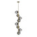 Luna LED Chandelier in Gilded Brass (404|CHB0095-T8-GB-GS-001-L1)