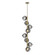 Luna LED Chandelier in Gilded Brass (404|CHB0095-T8-GB-FS-001-L1)