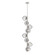 Luna LED Chandelier in Beige Silver (404|CHB0095-T8-BS-GC-001-L1)