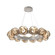 Luna LED Chandelier in Beige Silver (404|CHB0095-36-BS-ZB-CA1-L1)
