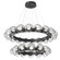 Luna LED Chandelier in Graphite (404|CHB0095-2T-GP-ZC-CA1-L1)