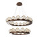 Luna LED Chandelier in Burnished Bronze (404|CHB0095-2B-BB-GA-CA1-L1)