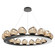 Luna LED Chandelier in Graphite (404|CHB0095-0D-GP-GB-CA1-L1)