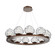Luna LED Chandelier in Burnished Bronze (404|CHB0095-0C-BB-ZC-CA1-L3)