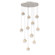 Cabochon LED Chandelier in Beige Silver (404|CHB0093-11-BS-TC-C01-L3)