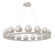 Cabochon LED Chandelier in Beige Silver (404|CHB0093-0D-BS-MC-CA1-L1)