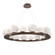 Gaia LED Chandelier in Burnished Bronze (404|CHB0092-0D-BB-WL-CA1-L3)