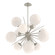 Gaia LED Chandelier in Beige Silver (404|CHB0092-0A-BS-WL-001-L3)