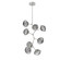 Mesa LED Chandelier in Beige Silver (404|CHB0089-VB-BS-S-001-L3)