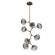 Mesa LED Chandelier in Burnished Bronze (404|CHB0089-VB-BB-S-001-L3)