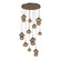 Mesa LED Chandelier in Burnished Bronze (404|CHB0089-11-BB-B-C01-L1)