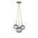 Mesa LED Pendant in Heritage Brass (404|CHB0089-0E-HB-S-C01-L3)