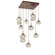 Mesa LED Chandelier in Oil Rubbed Bronze (404|CHB0089-09-RB-A-C01-L3)