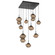 Mesa LED Chandelier in Matte Black (404|CHB0089-09-MB-B-C01-L1)