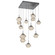 Mesa LED Chandelier in Gunmetal (404|CHB0089-09-GM-A-C01-L3)