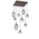 Mesa LED Chandelier in Flat Bronze (404|CHB0089-09-FB-C-C01-L1)
