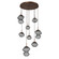 Mesa LED Chandelier in Oil Rubbed Bronze (404|CHB0089-08-RB-S-C01-L3)