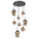 Mesa LED Chandelier in Matte Black (404|CHB0089-08-MB-B-C01-L1)