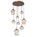 Mesa LED Chandelier in Burnished Bronze (404|CHB0089-08-BB-A-C01-L3)