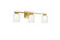 Saville LED Bathroom Vanity in Brass (78|AC7393BR)