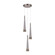 Sunnyvale LED Chandelier in Pearl Black and Smoke (78|AC6823SM)