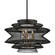 Kokoro Six Light Chandelier in Soft Black (67|F6016-SBK)