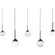 Quest LED Pendant in Black (529|BPD40205L-BK)