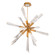 Solitude LED Pendant in Aged Brass (529|BPD31248-AB)