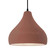 Radiance One Light Pendant in Canyon Clay (102|CER-6565-CLAY-MBLK-BKCD)