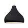 Radiance One Light Pendant in Gloss Black (102|CER-6565-BLK-NCKL-BEIG-TWST)