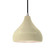 Radiance One Light Pendant in Vanilla (Gloss) (102|CER-6560-VAN-NCKL-BKCD)