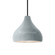 Radiance One Light Pendant in Adobe (102|CER-6560-ADOB-DBRZ-WTCD)
